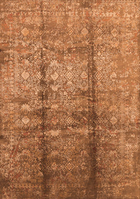 Oriental Orange Industrial Rug, urb1459org