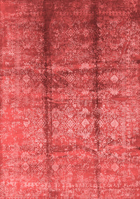 Oriental Red Industrial Rug, urb1459red