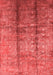 Oriental Red Industrial Area Rugs