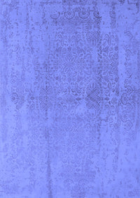 Oriental Blue Industrial Rug, urb1461blu