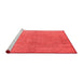 Industrial Red Washable Rugs