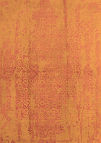 Oriental Orange Industrial Rug, urb1461org