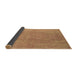 Sideview of Oriental Brown Industrial Rug, urb1461brn