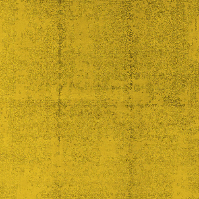 Oriental Yellow Industrial Rug, urb1462yw
