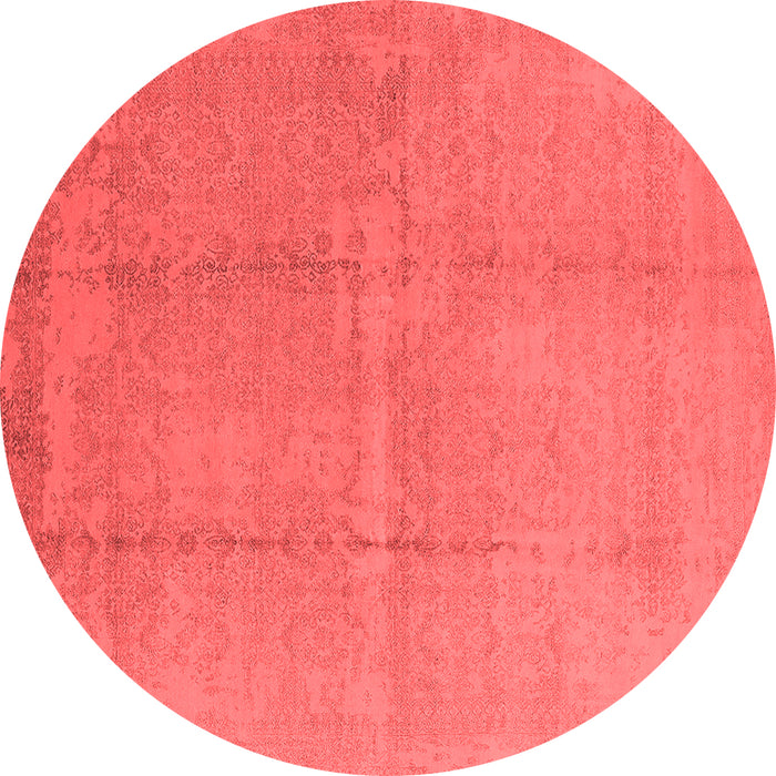 Machine Washable Oriental Red Industrial Rug, wshurb1462red