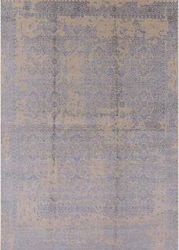 Mid-Century Modern Rosy Brown Pink Oriental Rug, urb1462