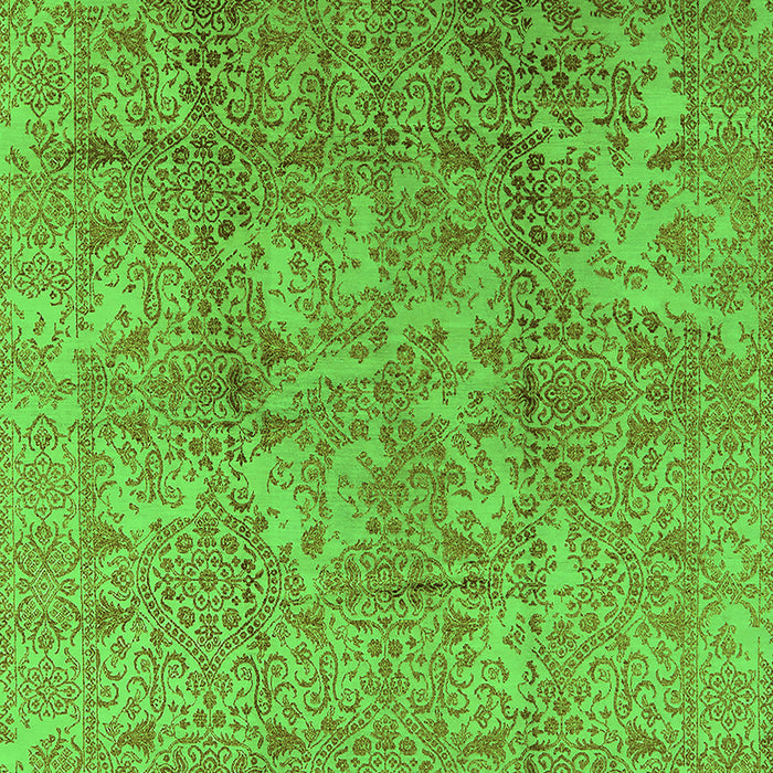 Oriental Green Industrial Rug, urb1463grn