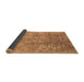 Sideview of Oriental Brown Industrial Rug, urb1463brn