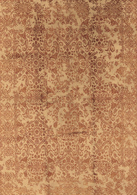 Oriental Brown Industrial Rug, urb1463brn