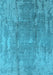 Oriental Light Blue Industrial Rug, urb1464lblu