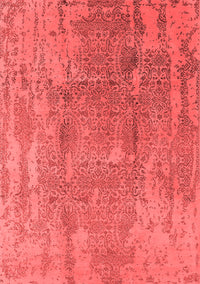 Oriental Red Industrial Rug, urb1464red