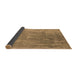 Sideview of Oriental Brown Industrial Rug, urb1464brn