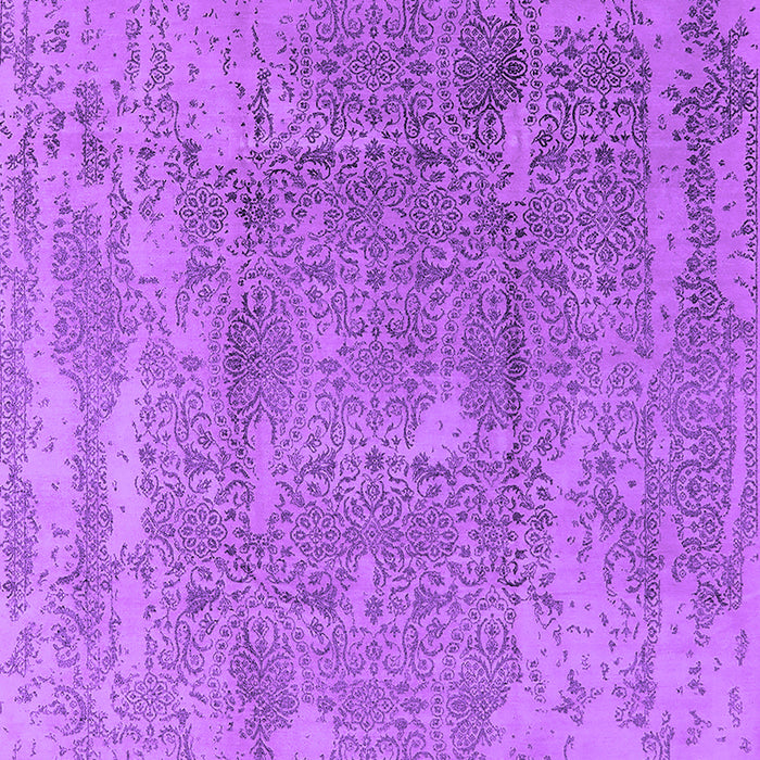 Machine Washable Oriental Purple Industrial Area Rugs, wshurb1464pur