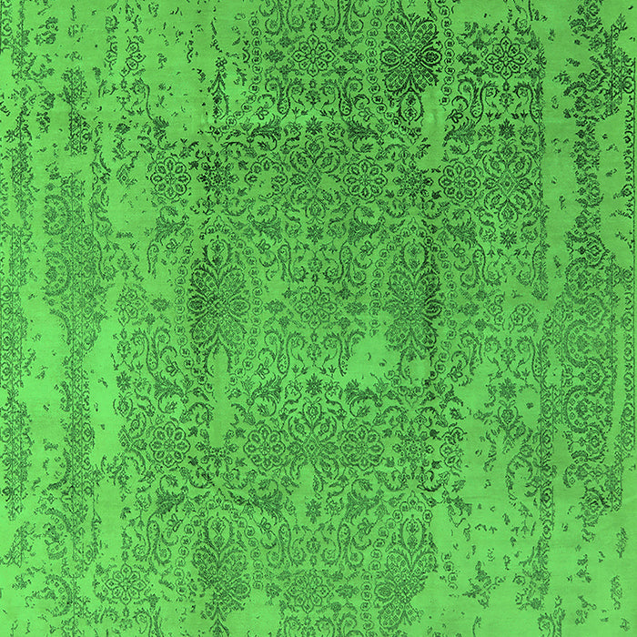 Oriental Green Industrial Rug, urb1464grn