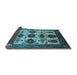 Sideview of Oriental Light Blue Industrial Rug, urb1465lblu