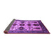 Sideview of Oriental Purple Industrial Rug, urb1465pur