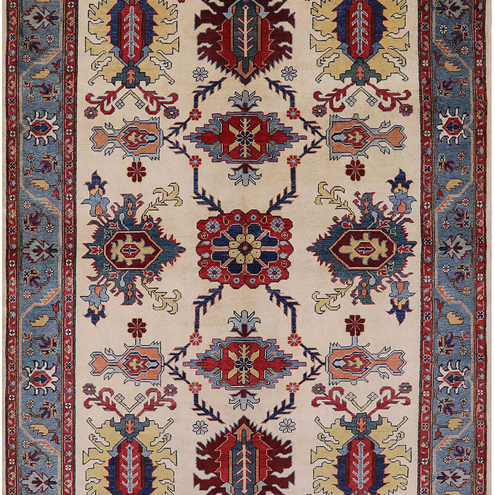 Mid-Century Modern Light French Beige Brown Oriental Rug, urb1465