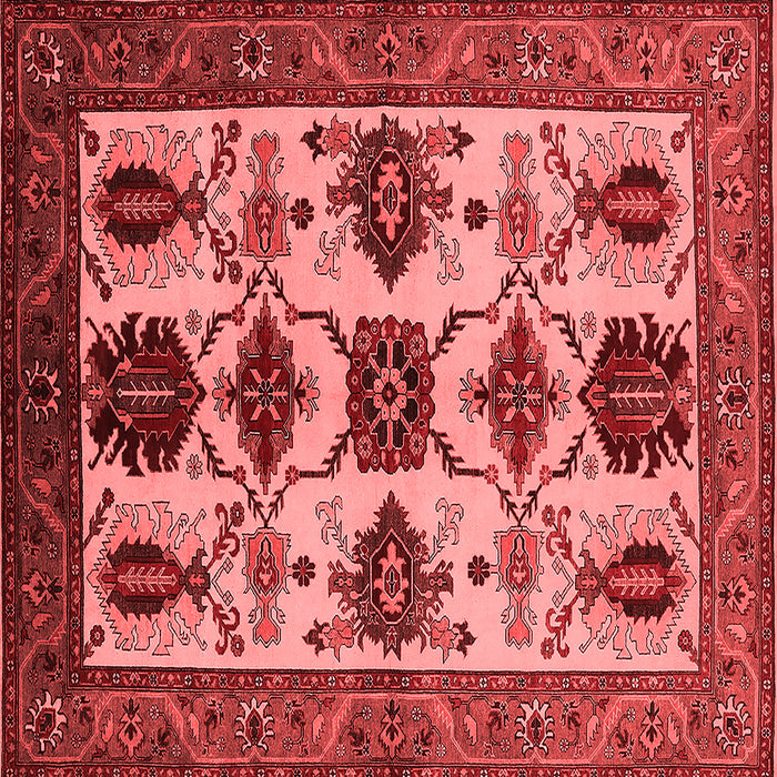 Oriental Red Industrial Rug, urb1465red