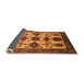 Sideview of Oriental Orange Industrial Rug, urb1465org