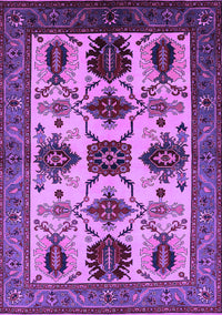 Oriental Purple Industrial Rug, urb1465pur