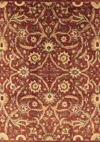 Oriental Brown Industrial Rug, urb1466brn