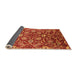 Sideview of Oriental Orange Industrial Rug, urb1466org