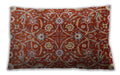 Mid-Century Modern Urban Light Copper Gold Lumbar Throw Pillow, 13 inch by 19 inch, lburb1466