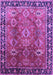 Oriental Purple Traditional Rug, urb1467pur