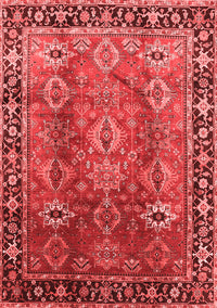 Oriental Red Traditional Rug, urb1467red