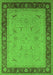 Oriental Green Industrial Rug, urb1468grn