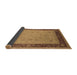 Sideview of Oriental Brown Industrial Rug, urb1468brn