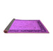 Sideview of Oriental Purple Industrial Rug, urb1468pur