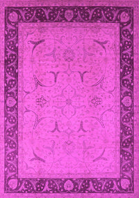 Oriental Pink Industrial Rug, urb1468pnk