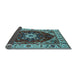 Sideview of Persian Light Blue Traditional Rug, urb1469lblu