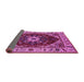 Sideview of Persian Pink Traditional Rug, urb1469pnk
