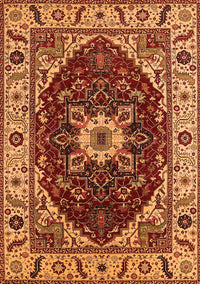 Persian Orange Traditional Rug, urb1469org