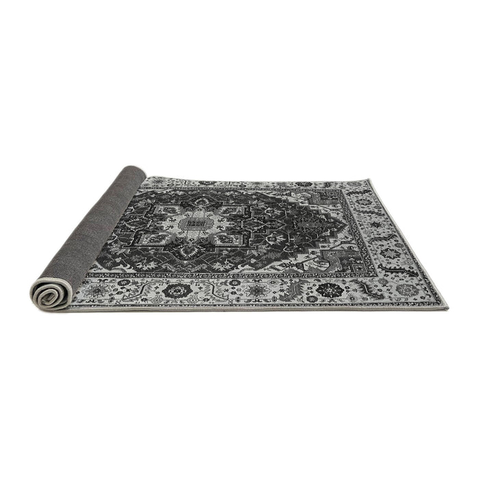 Sideview of Persian Gray Traditional Rug, urb1469gry