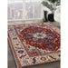 Machine Washable Industrial Modern Saffron Red Rug in a Family Room, wshurb1469