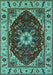 Persian Turquoise Traditional Rug, urb1469turq