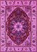 Persian Pink Traditional Rug, urb1469pnk