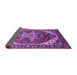 Sideview of Persian Purple Traditional Rug, urb1470pur
