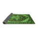 Sideview of Persian Green Traditional Rug, urb1470grn