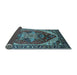 Sideview of Persian Light Blue Traditional Rug, urb1470lblu