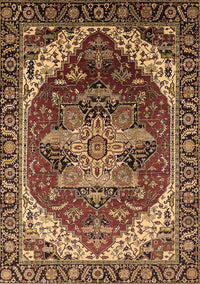 Persian Brown Traditional Rug, urb1470brn