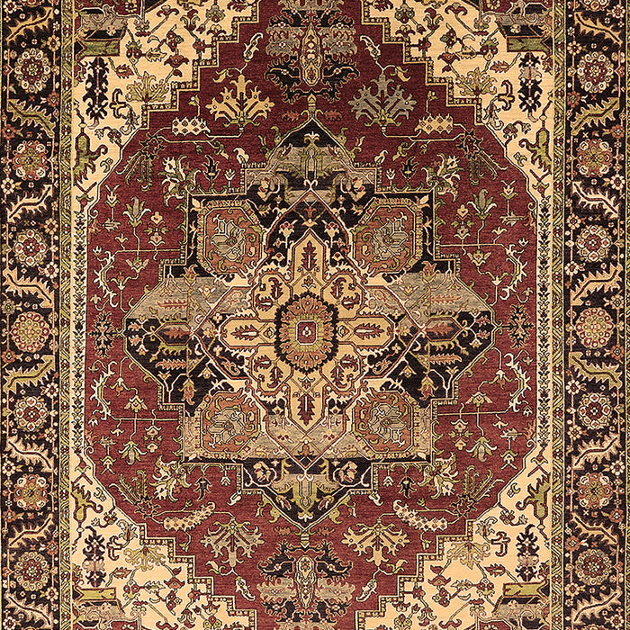 Persian Brown Traditional Rug, urb1470brn