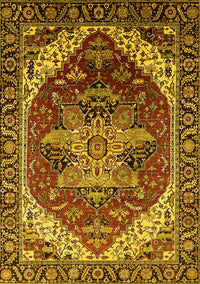 Persian Yellow Traditional Rug, urb1470yw