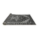 Sideview of Persian Gray Traditional Rug, urb1470gry