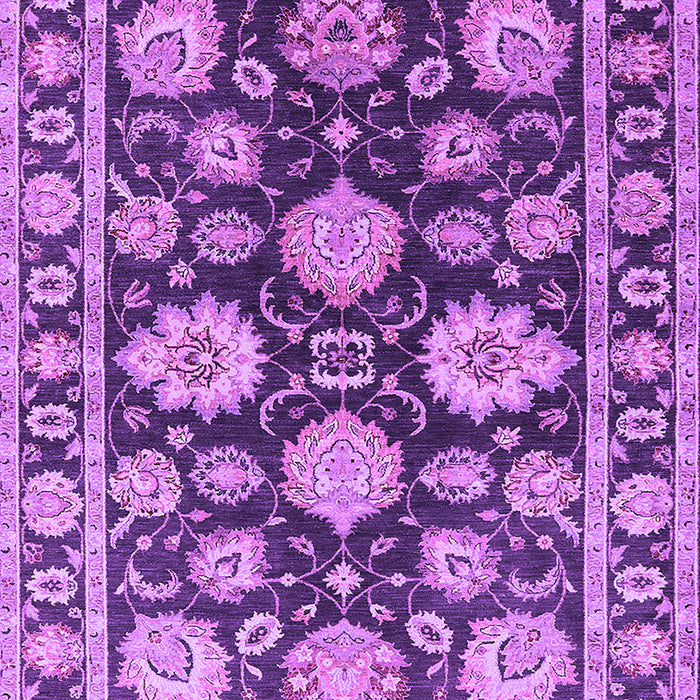 Machine Washable Oriental Purple Traditional Area Rugs, wshurb1471pur