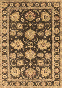 Oriental Brown Traditional Rug, urb1471brn