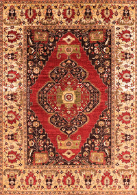 Persian Orange Traditional Rug, urb1472org